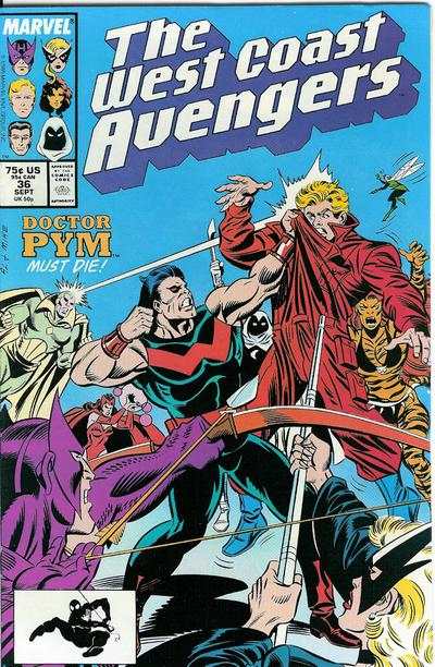 West Coast Avengers 1985 Series #36