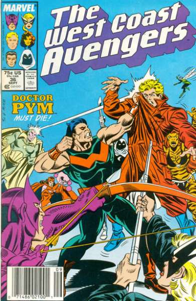 West Coast Avengers 1985 Series #36
