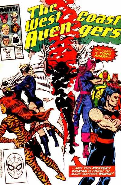 West Coast Avengers 1985 Series #37