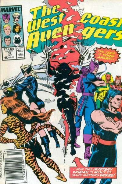 West Coast Avengers 1985 Series #37