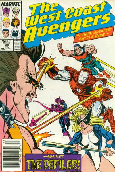 West Coast Avengers 1985 Series #38