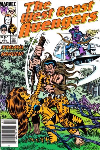West Coast Avengers 1985 Series #3