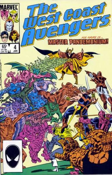 West Coast Avengers 1985 Series #4