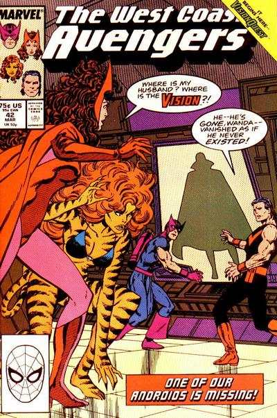 West Coast Avengers 1985 Series #42