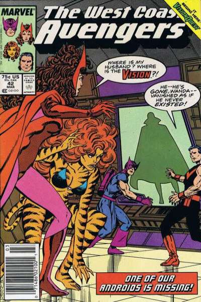 West Coast Avengers 1985 Series #42