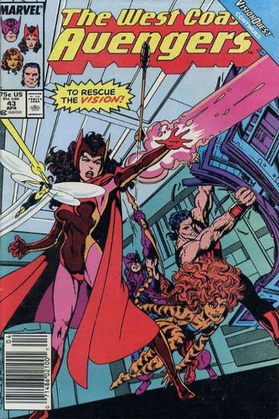 West Coast Avengers 1985 Series #43