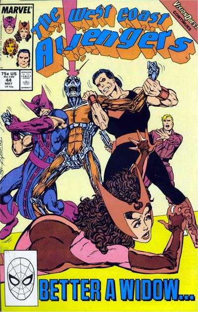 West Coast Avengers 1985 Series #44