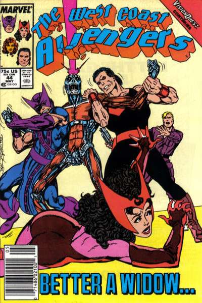 West Coast Avengers 1985 Series #44