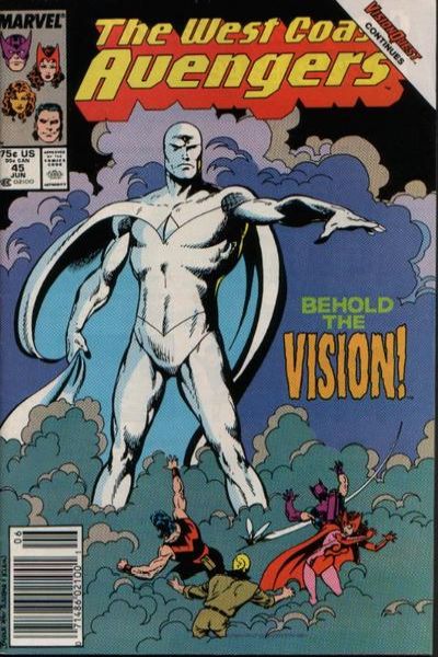 West Coast Avengers 1985 Series #45