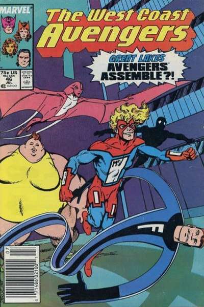West Coast Avengers 1985 Series #46