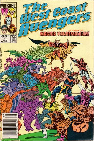 West Coast Avengers 1985 Series #4
