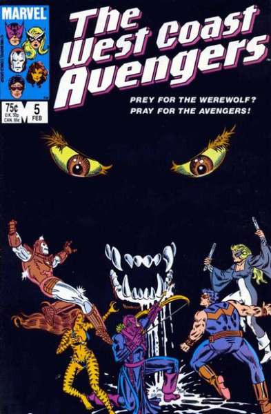 West Coast Avengers 1985 Series #5