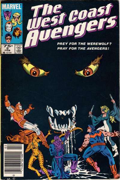 West Coast Avengers 1985 Series #5