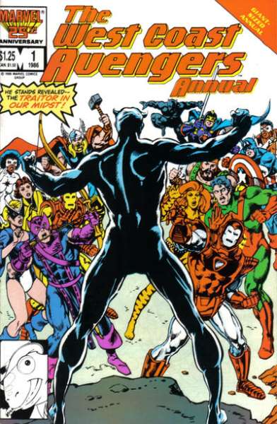 West Coast Avengers 1985 Series Annual #1