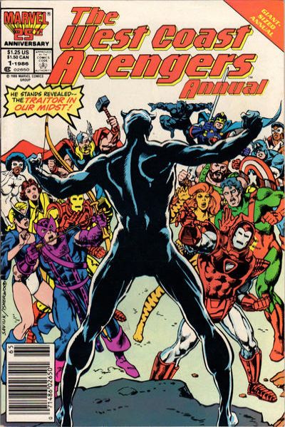 West Coast Avengers 1985 Series Annual #1