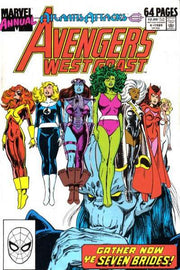 West Coast Avengers 1985 Series Annual #4