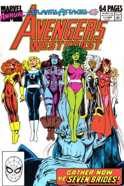 West Coast Avengers 1985 Series Annual #4