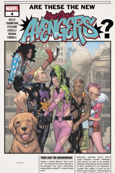 West Coast Avengers 2018 Series #4