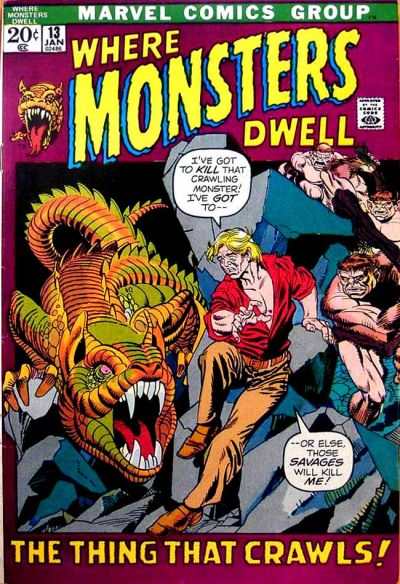 Where Monsters Dwell 1970 Series #13