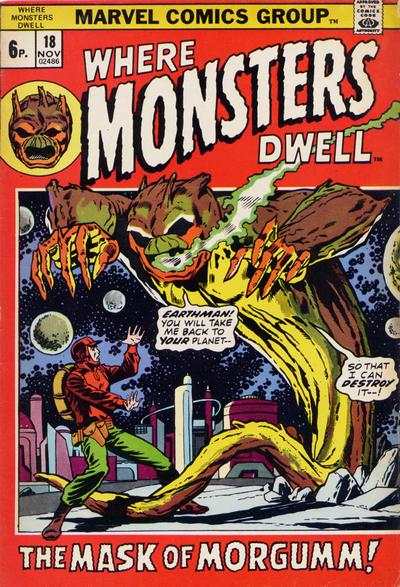 Where Monsters Dwell 1970 Series #18