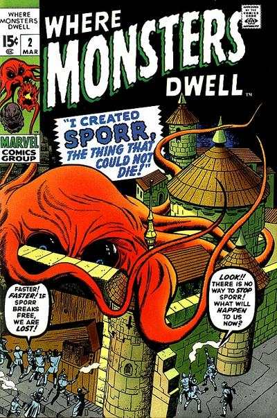 Where Monsters Dwell 1970 Series #2