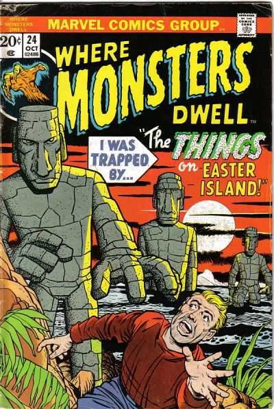 Where Monsters Dwell 1970 Series #24
