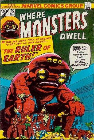 Where Monsters Dwell 1970 Series #25