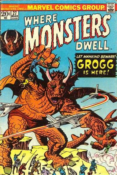 Where Monsters Dwell 1970 Series #27