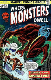 Where Monsters Dwell 1970 Series #36