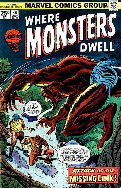 Where Monsters Dwell 1970 Series #36