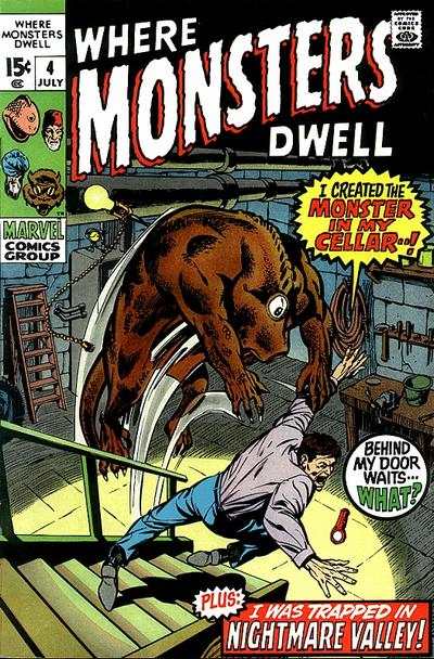 Where Monsters Dwell 1970 Series #4