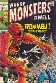 Where Monsters Dwell 1970 Series #7