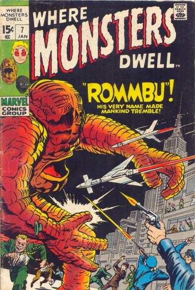Where Monsters Dwell 1970 Series #7