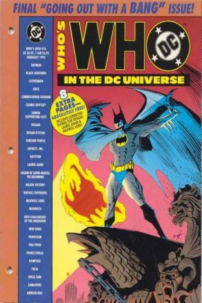 Who's Who in the DC Universe 1990 series #16