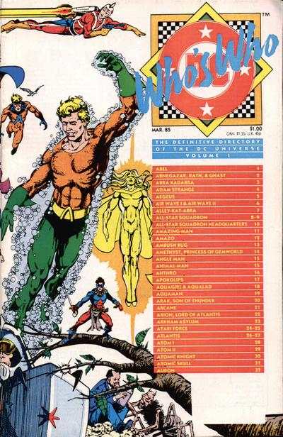 Who's Who: The Definitive Directory of the DC Universe #1