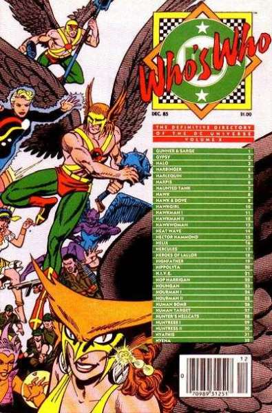 Who's Who: The Definitive Directory of the DC Universe #10
