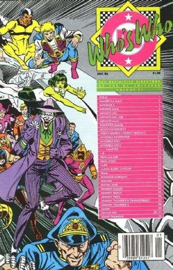Who's Who: The Definitive Directory of the DC Universe #11