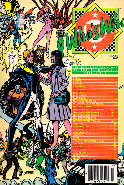 Who's Who: The Definitive Directory of the DC Universe #13