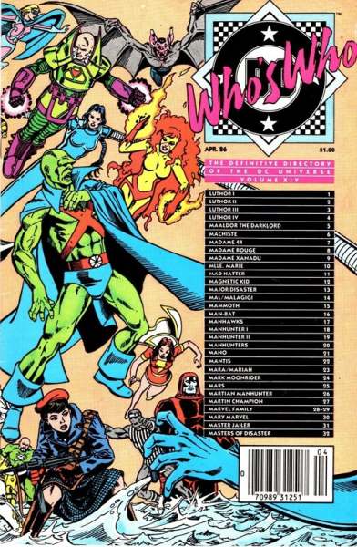 Who's Who: The Definitive Directory of the DC Universe #14