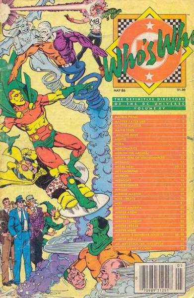 Who's Who: The Definitive Directory of the DC Universe #15