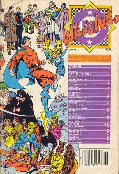 Who's Who: The Definitive Directory of the DC Universe #16