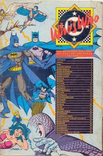 Who's Who: The Definitive Directory of the DC Universe #2