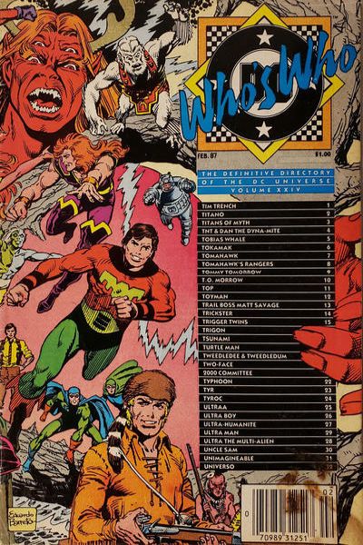 Who's Who: The Definitive Directory of the DC Universe #24