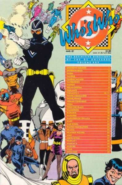 Who's Who: The Definitive Directory of the DC Universe #25