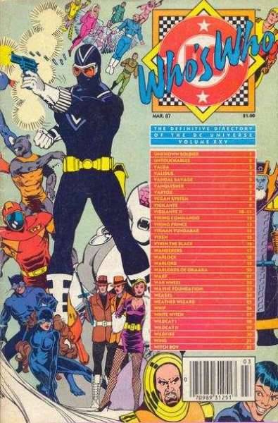 Who's Who: The Definitive Directory of the DC Universe #25
