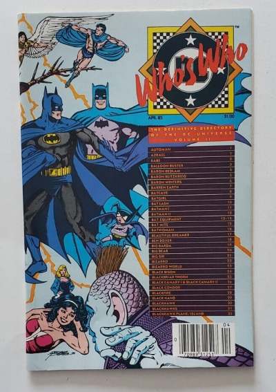 Who's Who: The Definitive Directory of the DC Universe #2