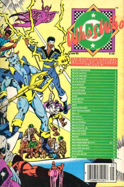 Who's Who: The Definitive Directory of the DC Universe #3