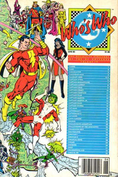Who's Who: The Definitive Directory of the DC Universe #4