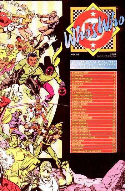 Who's Who: The Definitive Directory of the DC Universe #9