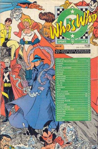 Who's Who Update '87 #4